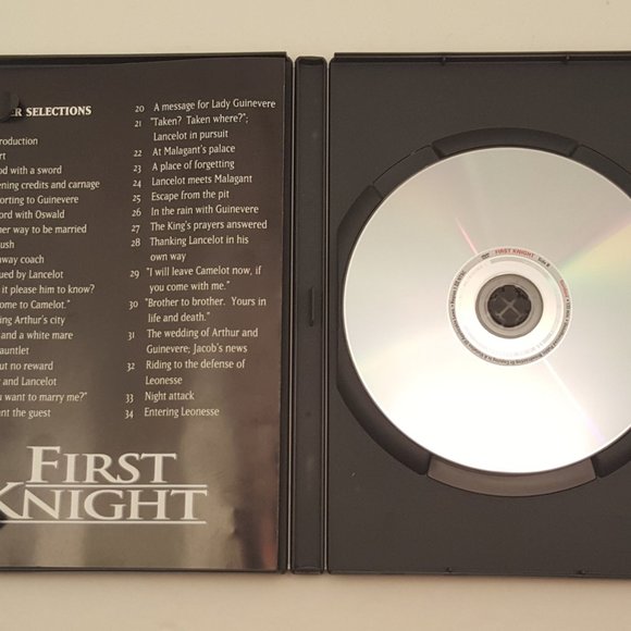 FIRST KNIGHT DVD Standard & Widescreen 1995 Columbia Pictures - Picture 5 of 9